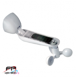 Sensore sole-vento wireless ad alimentazione solare